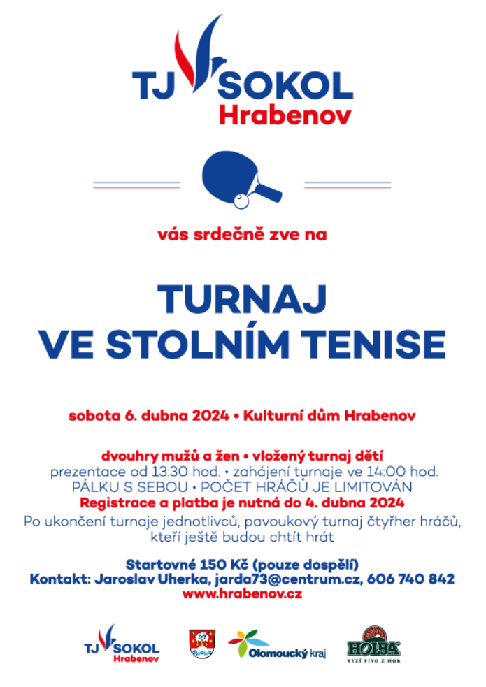 Turnaj ve stolním tenise