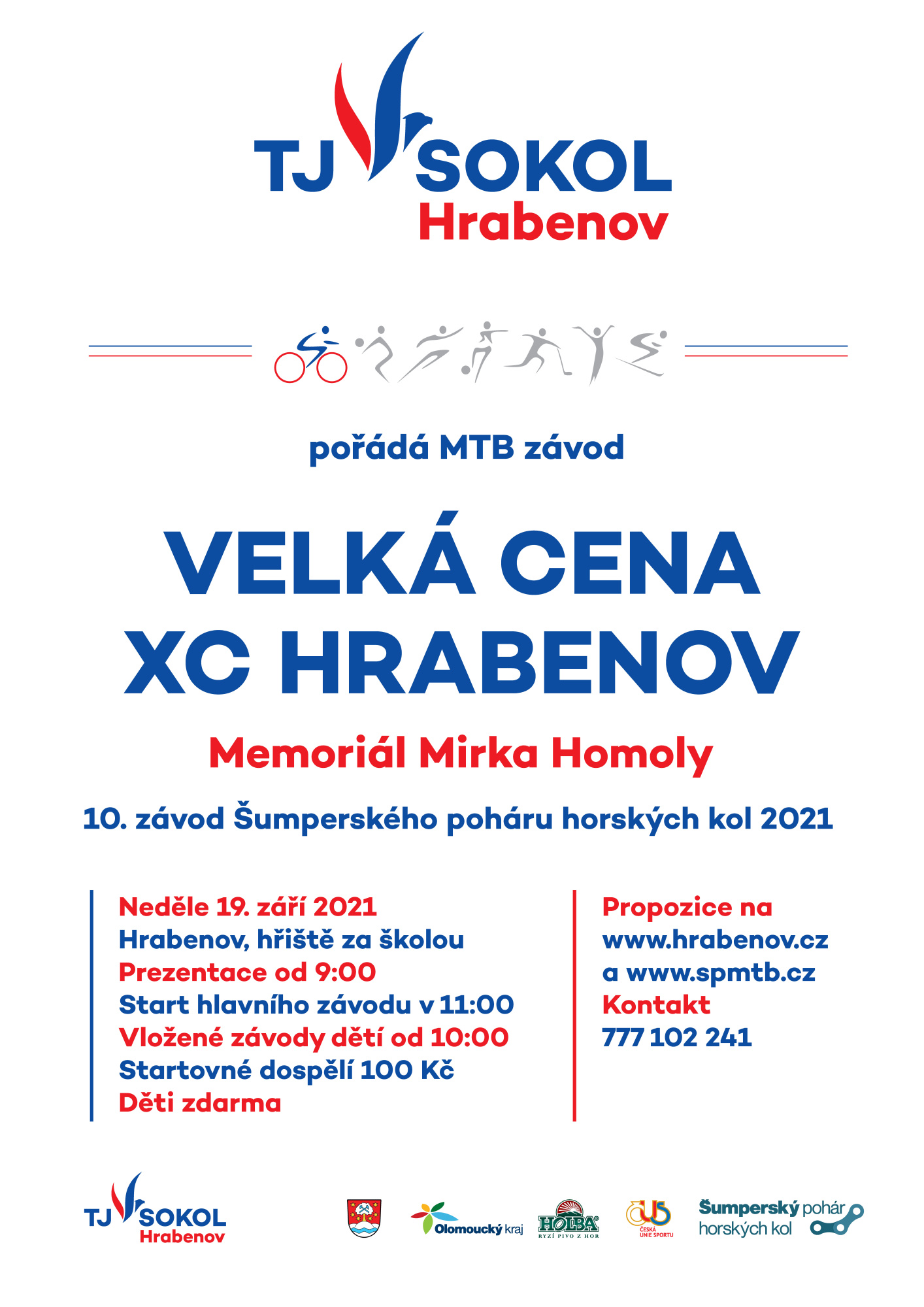 VC XC Hrabenov se jede v neděli 19. září
